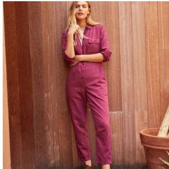 New Outerknown S.E.A. Suit Long Sleeve Jumpsuit